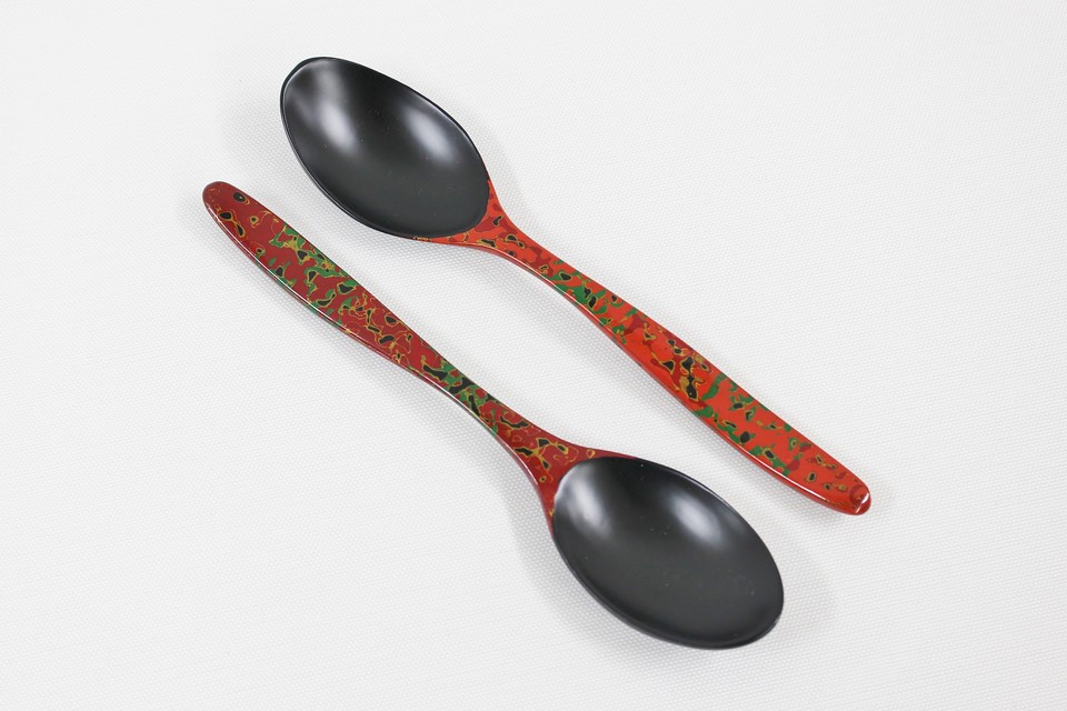 水瀬いのり　いのりまち　町の工芸品　お箸　お椀　スプーン 敬老会 記念品 施設 プレゼント デイサービス 絣（かすり）うさぎ 男性